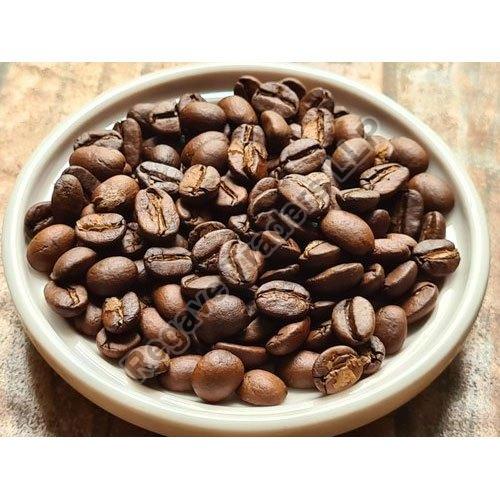Brown Roasted Arabica Coffee Beans, Packaging Size : 50 kg, 60 kg