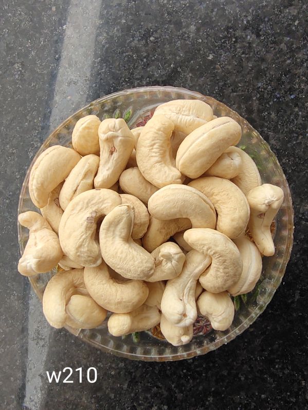 Steamed W210 Cashew Nuts, Packaging Type : Plastic Packet