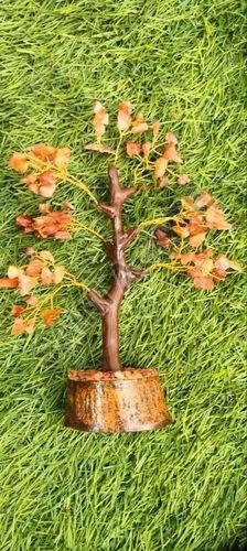 Saini Agate Carnelian Gemstone Tree for Home