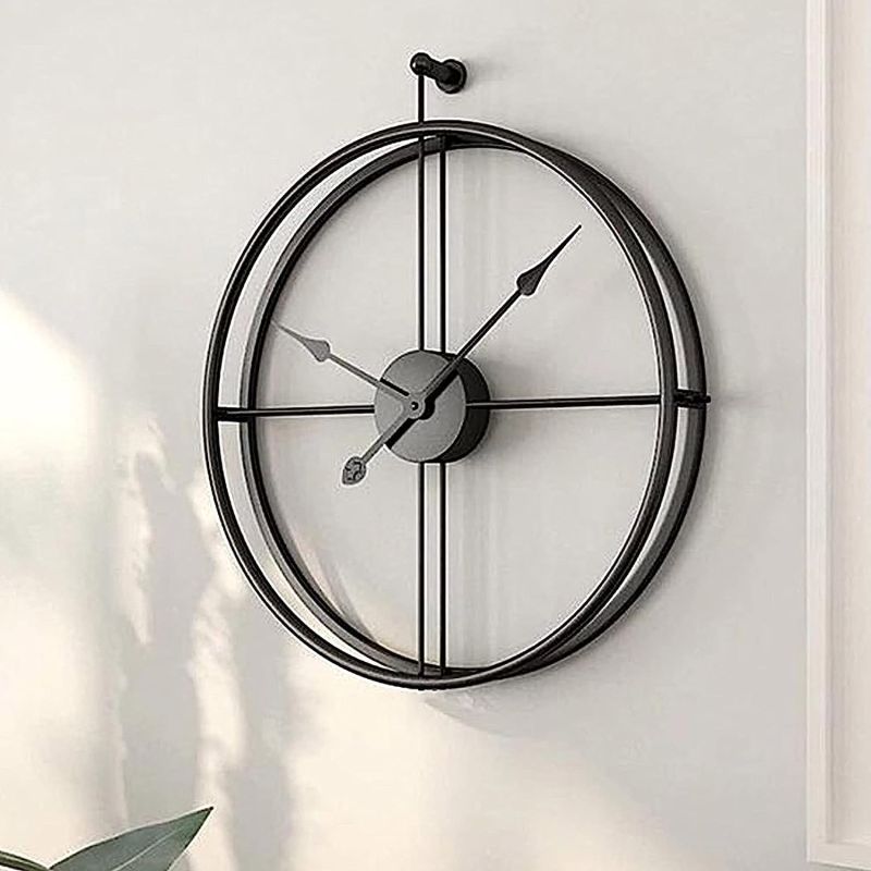 iron wall clock