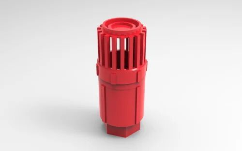 PVC Red Spring Foot Valve