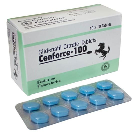 White Cenforce 100mg Tablets, for Personal, Hospital, Clinical, Packaging Type : Pack