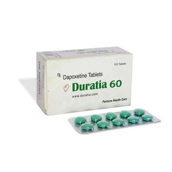 Green Duratia 60 Tablets, for Clinical, Packaging Type : Pack