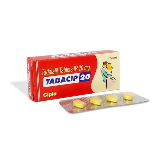 Tadacip 20mg Tablets, For Personal, Hospital, Clinical, Grade Standard : Medicine Grade