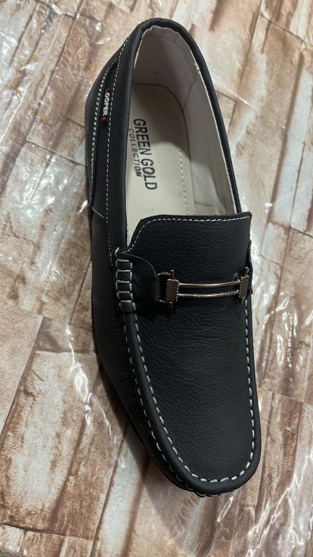 Leather loafer shoes tp sole, Size : all sizes