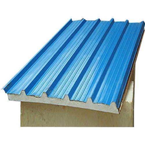 40 mm Sandwich Puf Panel, for Insulation, Color : Blue