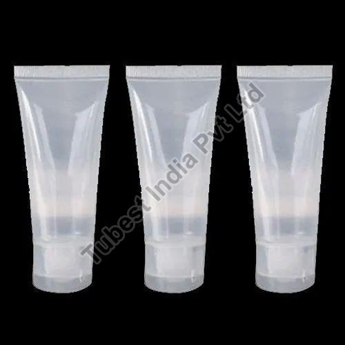 Transparent Hdpe Cosmetic Plastic Tube, for Packaging Industry
