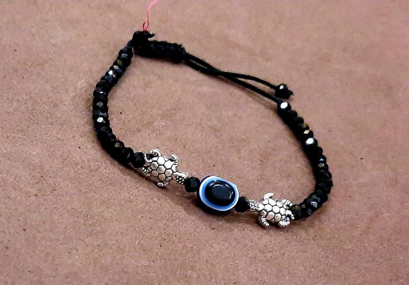 Adjustable Mystic Journey Turtle Evil Eye Bracelet