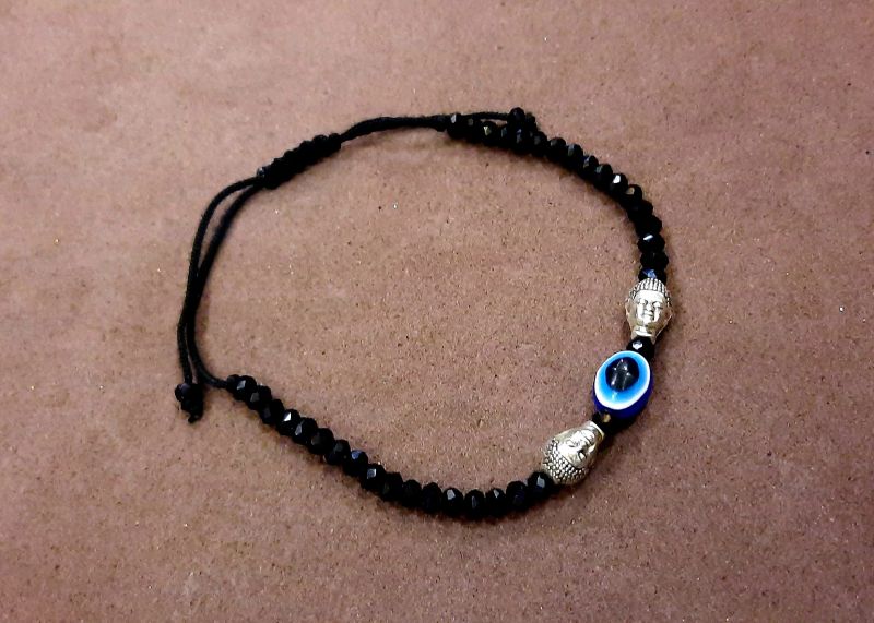 Adjustable Zen Harmony Buddha Evil Eye Bracelet