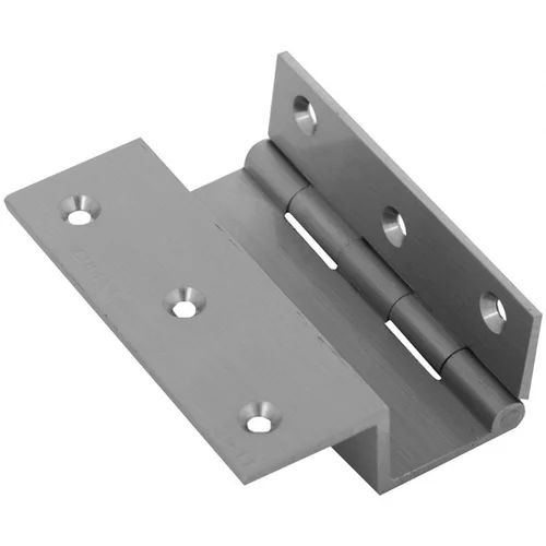 75X19 x12 Brass L Hinge, for Window, Drawer, Doors, Cabinet, Color : Grey