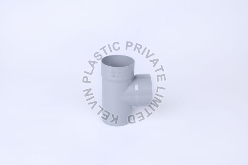 Grey 110mm Kelvin SWR Plain Tee, Certification : ISI Certified