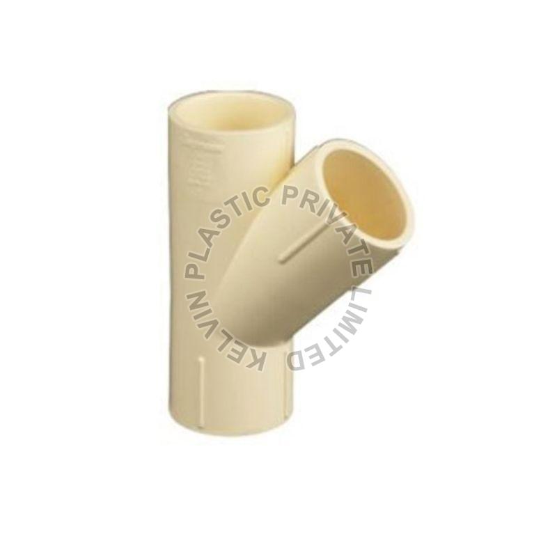 Kelvin CPVC Single Y Pipe, for Plumbing