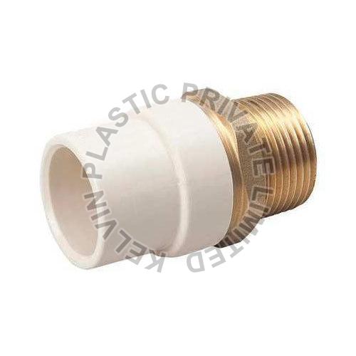 Creamy Kelvin CPVC Transition Adapter, for Pipe Fittings, Shape : Round