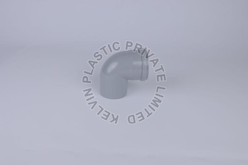 PVC Kelvin SWR Plain Bend, for Plumbing, Feature : Durable, Fine Finishing, Long Life, Premium Quality