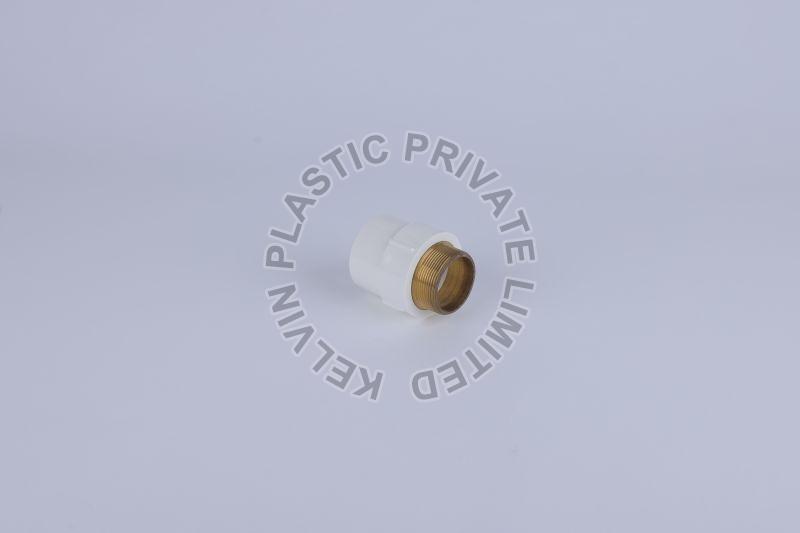 White Round Kelvin UPVC Brass MTA, for Plumbing, Certification : ISI Certified