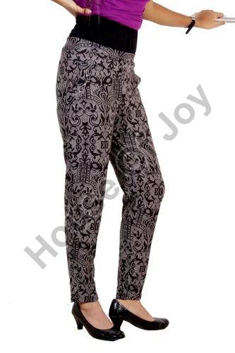 Ladies Cotton Printed Pant