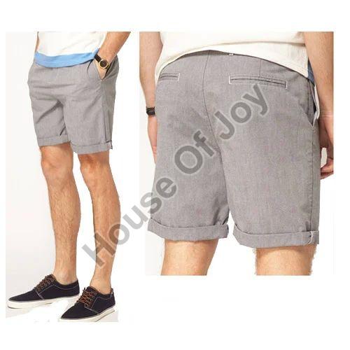 Mens Casual Shorts, Color : Grey