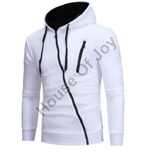 Hooded Plain Mens Cotton Hoodies, Size : Medium, Large, XL