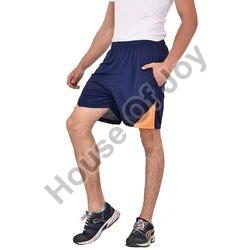 Polyester Plain Mens Track Shorts, Occasion : Casual Wear