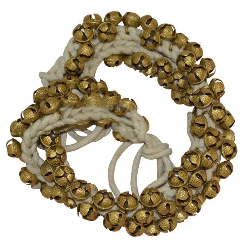 100 Each 16 No. Cotton Cords Kathak Ghungroo