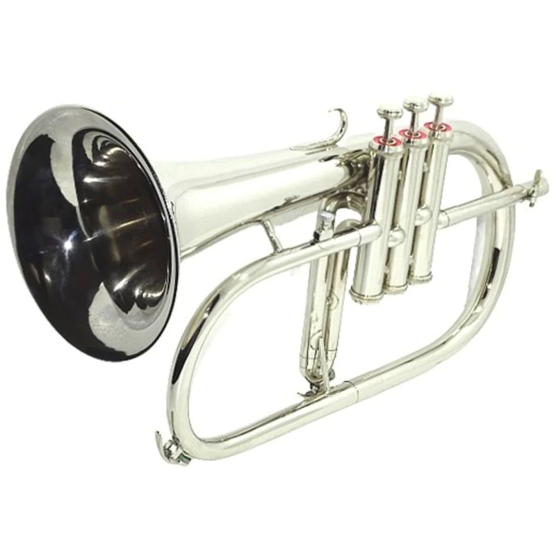 Three Valve Nickel Flugelhorn