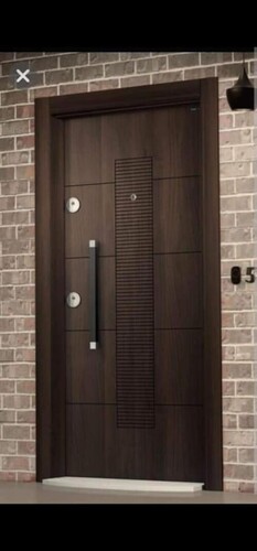 Plain Solid Wood Polished Fancy Veneer Doors, Position : Exterior