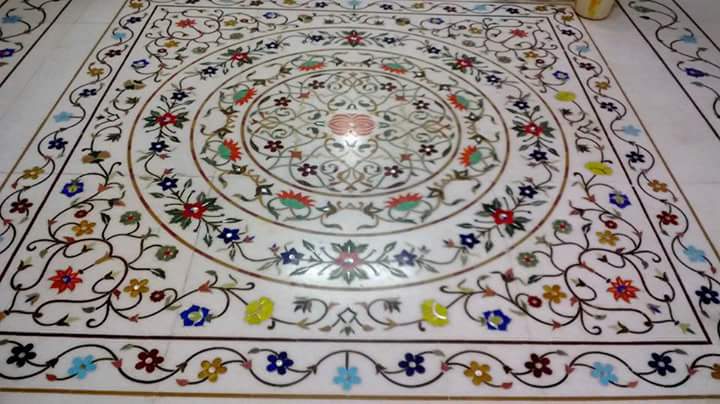 White Marble Carving Work