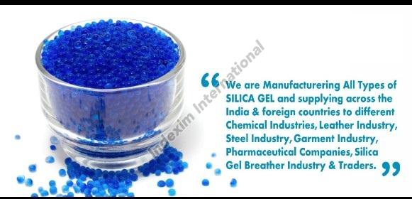 Index Polished Blue Silica Gel Bead, Purity : 99