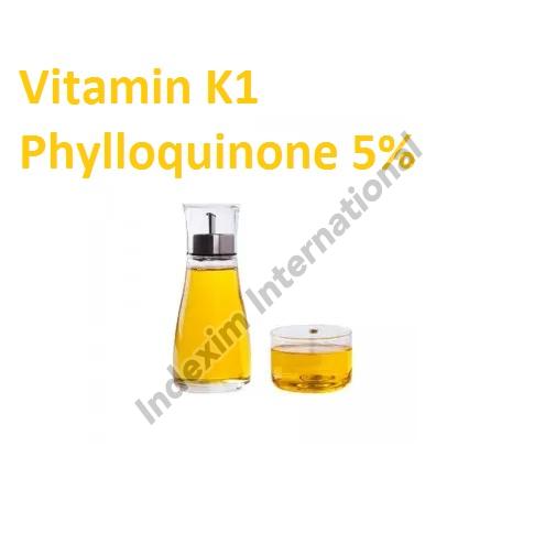 Creamy Liquid Vitamin K1 Phylloquinone, for nutrition, Purity : 99.9%