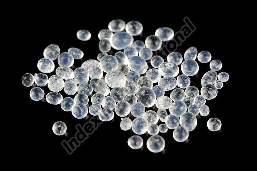 White Silica Gel IS Semi Transparent Glassy Crystals