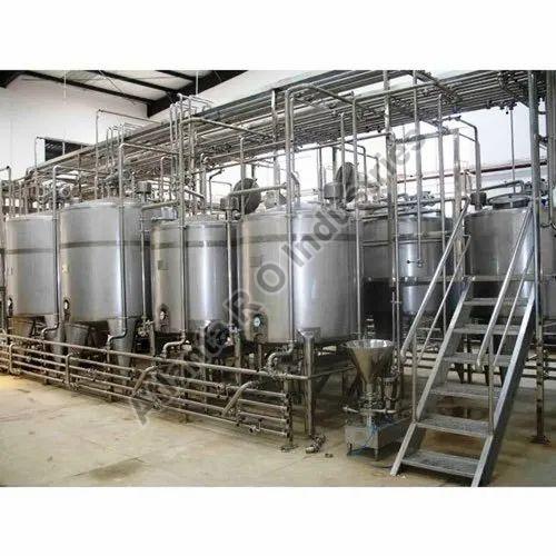 440 V Automatic Fruit Juice Processing Plant, Filling Material : Syrup