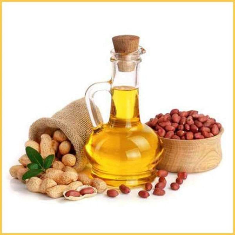 Yellow Liquid Natural Groundnut Oil, for Cooking, Purity : 99%