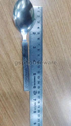 6.5 Inch Stainless Steel Spoon, Packaging Type : Box