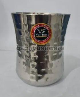 Polished Stainless Steel Hammer Glass, Feature : Sturdiness