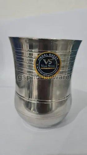 201 Polished Stainless Steel Ringer Glass, Capacity : 250 Ml