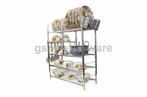 Wall Mounted Stainless Steel Dish Rack, Style : Modern