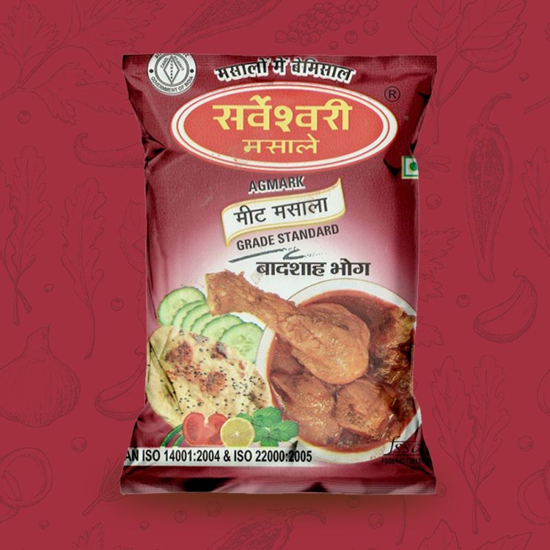 Powder Blended Sarveshwari Meat Masala, for Cooking, Certification ...