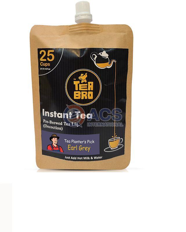 Tea Bro Earl Grey Pre Brewed Tea Liquid Pouch