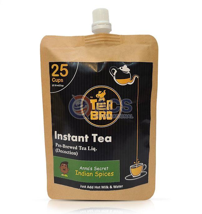 Tea Bro Indian Spices Pre Brewed Tea Liquid Pouch