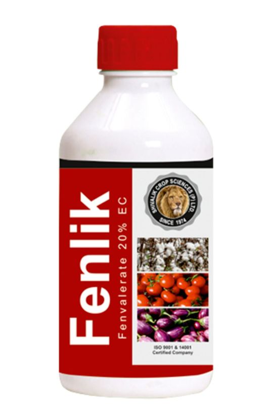 Shivalik Fenvalerate 20% EC Insecticide, for Agricultural, Packaging Type : Plastic Bottle