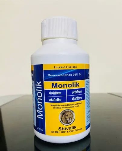 Monolik Insecticide, for Bollweevil, Jassids, White Fly, Thrips, Mites, Packaging Type : Plastic Bottle