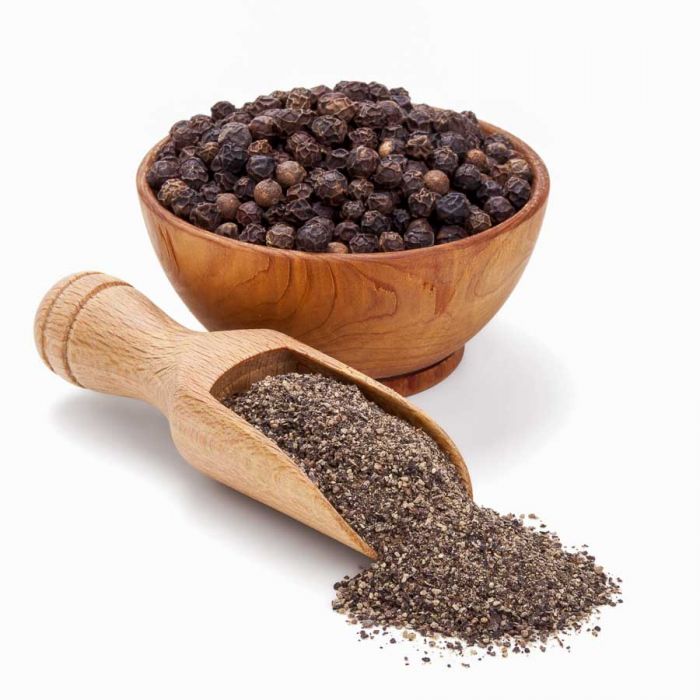 Black Pepper Powder, for Cooking, Packaging Type : Plastic Packet