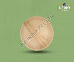 6 Inch Round Areca Palm Leaf Plate