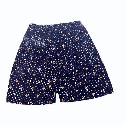 Blue Cotton Mens Printed Boxer Shorts, Occasion : Casual Wear