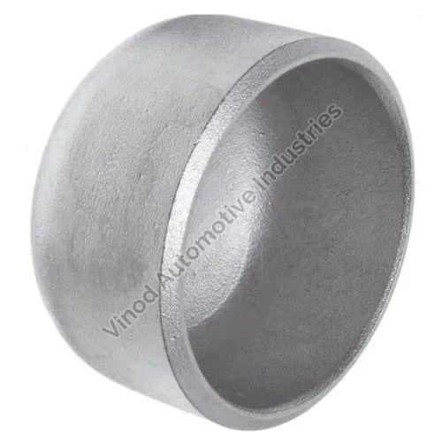 Alloy Steel End Caps, for Pipe Fitting, Shape : Round