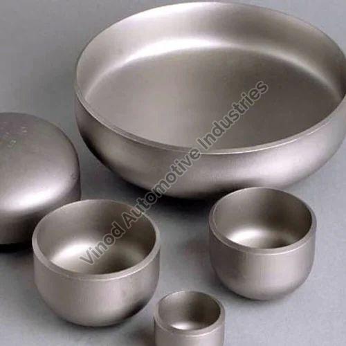 Round Duplex Steel End Cap, For Pipe Fitting, Size : Customised