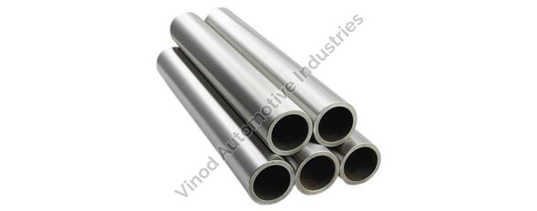 Silver Round Metal High Precision Tubes