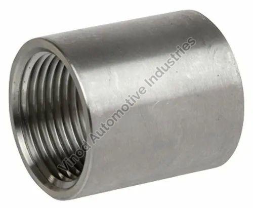 Silver Round Nickel Alloy Pipe Coupling