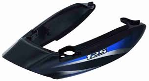 Suitable for bike Bajaj discover 100 cc Black (Blue) Tail panel