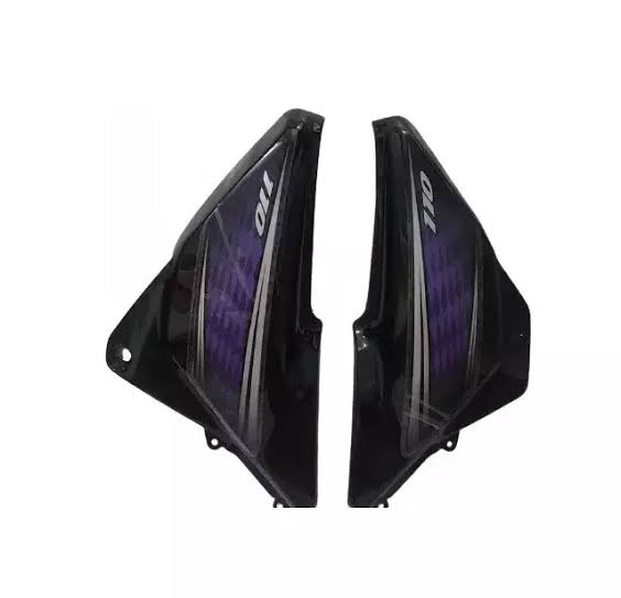 Honda Dream Neo Black & Purple Bike Side Panel